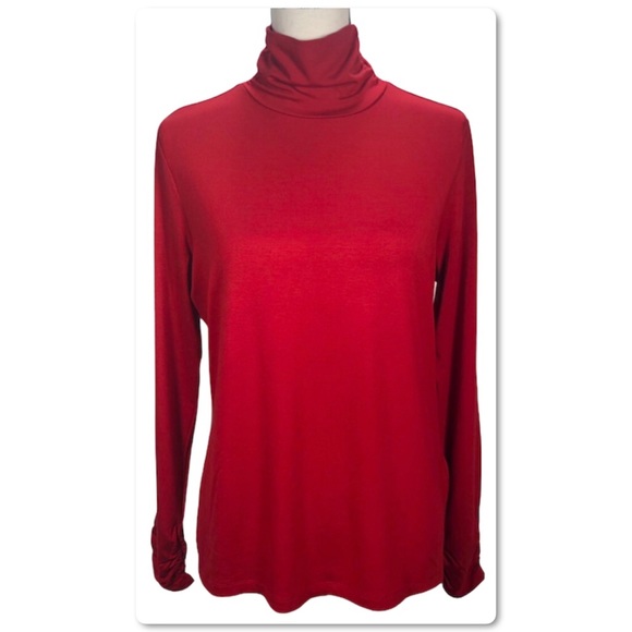 chicos mock turtleneck